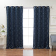 Circle Foil Blackout Curtains