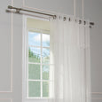 Tulle Lace with Attached Valance Curtains