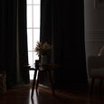 SolbloQ Solid Silver Grommet Blackout Curtains