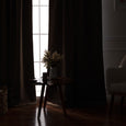 SolbloQ Solid Silver Grommet Blackout Curtains