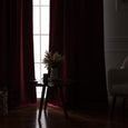 SolbloQ Solid Silver Grommet Blackout Curtains