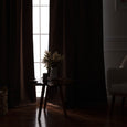 SolbloQ Solid Silver Grommet Blackout Curtains