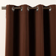 SolbloQ Solid Silver Grommet Blackout Curtains