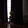 SolbloQ Solid Silver Grommet Blackout Curtains