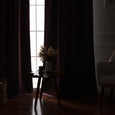SolbloQ Solid Silver Grommet Blackout Curtains