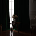 SolbloQ Solid Silver Grommet Blackout Curtains