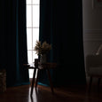 SolbloQ Solid Silver Grommet Blackout Curtains