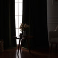 SolbloQ Solid Silver Grommet Blackout Curtains