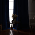 SolbloQ Solid Silver Grommet Blackout Curtains