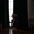 SolbloQ Solid Silver Grommet Blackout Curtains