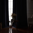 SolbloQ Solid Silver Grommet Blackout Curtains