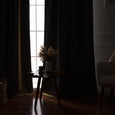 SolbloQ Solid Silver Grommet Blackout Curtains