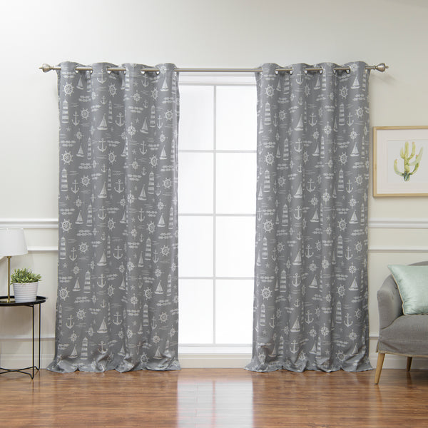Maritime Room Darkening Curtains