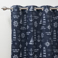 Maritime Room Darkening Curtains