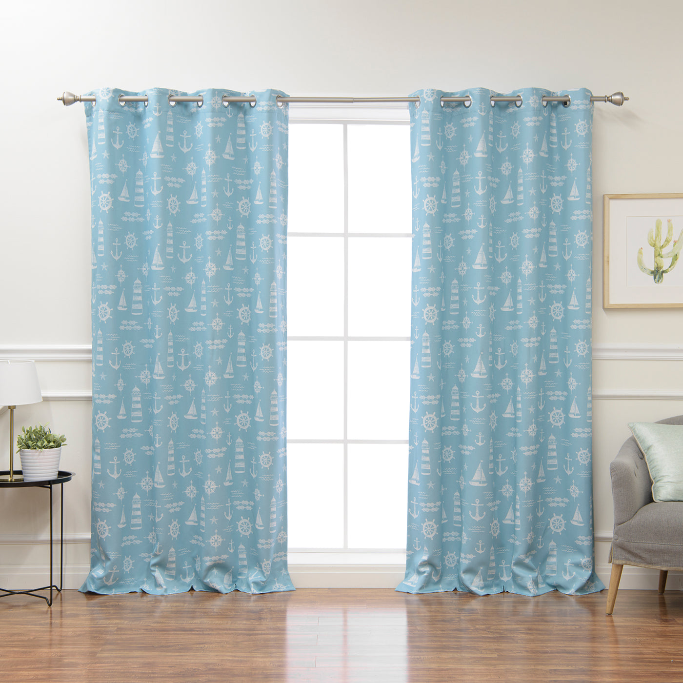 Maritime Room Darkening Curtains