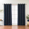Star Grommet Blackout Curtains