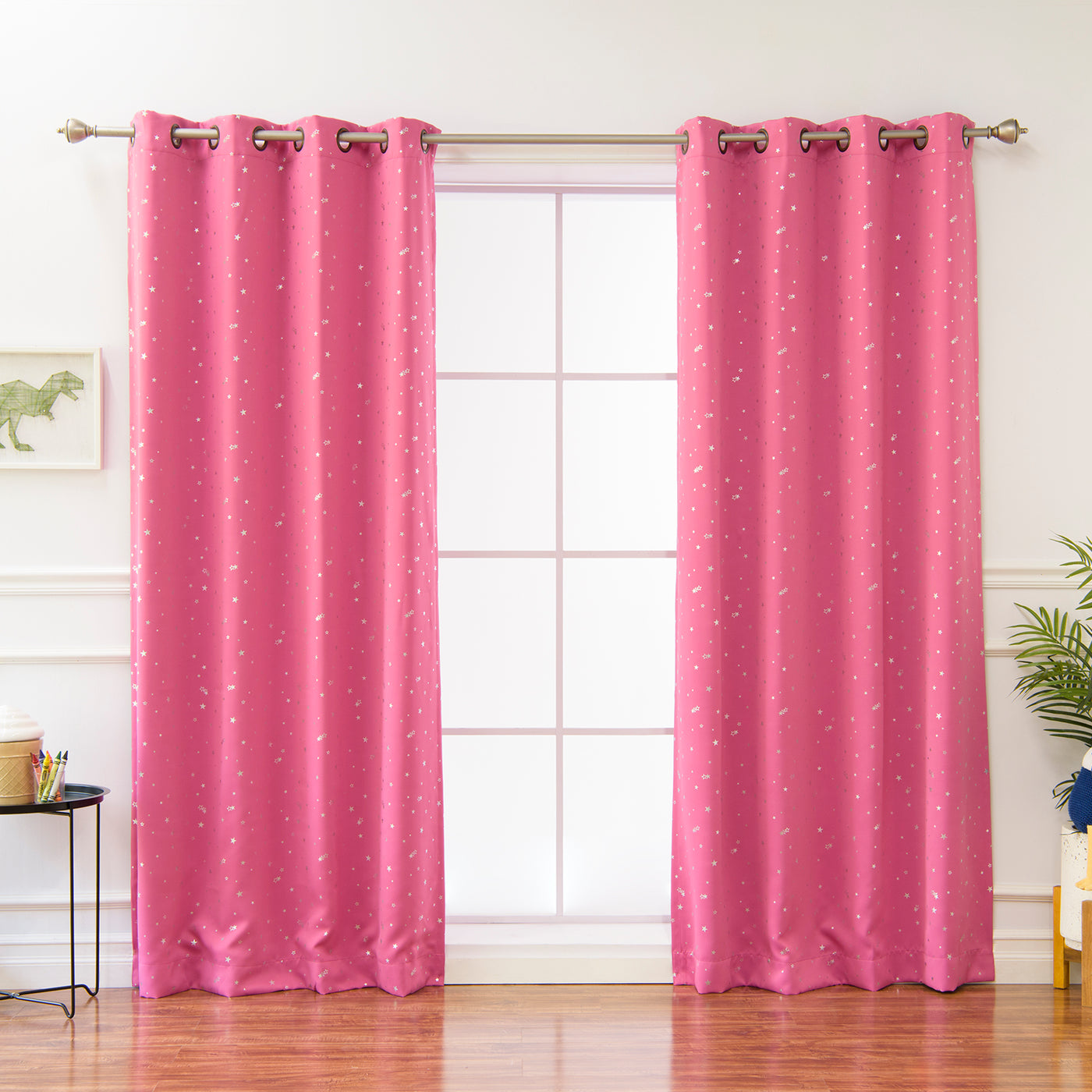 Star Grommet Blackout Curtains