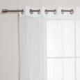 Sheer Trellis Grommet Curtains