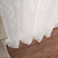 Sheer Trellis Grommet Curtains