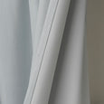 SolbloQ Basketweave Faux Linen Back Tab Blackout Curtains