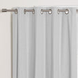 Linen Textured Grommet Thermal Total Blackout Curtains