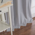Linen Textured Grommet Thermal Total Blackout Curtains