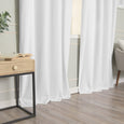 Linen Textured Grommet Thermal Total Blackout Curtains