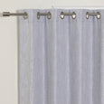 Heather Linen Grommet Blackout Curtains