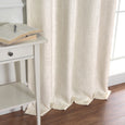 Heather Linen Grommet Blackout Curtains