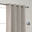 Heather Linen Grommet Blackout Curtains