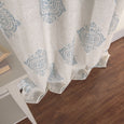 Royal Medallion Linen Blend Blackout Curtain