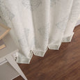 Royal Medallion Linen Blend Blackout Curtain