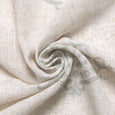Royal Medallion Linen Blend Blackout Curtain