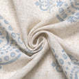 Royal Medallion Linen Blend Curtains
