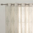 Royal Medallion Linen Blend Curtains