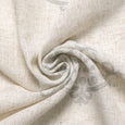 Royal Medallion Linen Blend Curtains