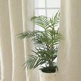 Linen Blend Blackout Curtain - Natural