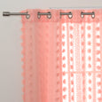 Sheer Pom-Pom/Daisy Curtains