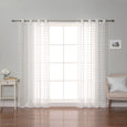 Sheer Pom-Pom/Daisy Curtains