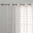 Sheer Pom-Pom/Daisy Curtains