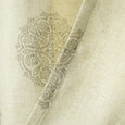 Linen Blend Medallion Curtains
