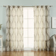Linen Blend Medina Curtains