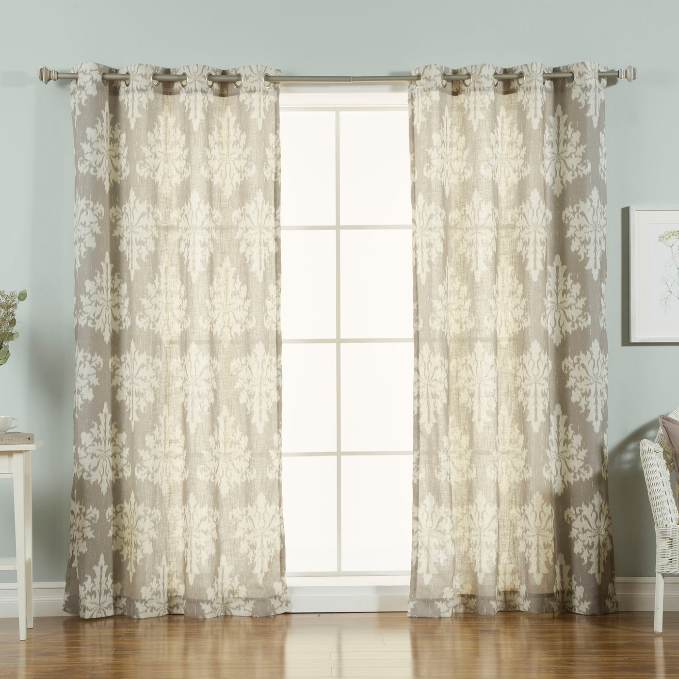 Linen Blend Medina Curtains