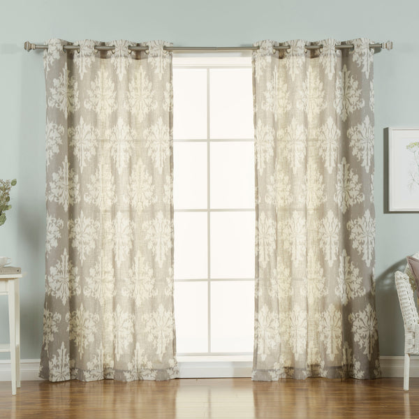 Linen Blend Medina Curtains