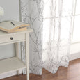 Sheer Watercolor Tree Branch Curtains