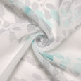 Sheer Watercolor Leaves Curtains