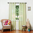 Crushed Voile Curtains