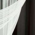 uMIXm Dimanche Tulle & Silver Grommet Blackout Curtains