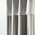 uMIXm Dimanche Tulle & Silver Grommet Blackout Curtains