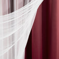 uMIXm Dimanche Tulle & Silver Grommet Blackout Curtains